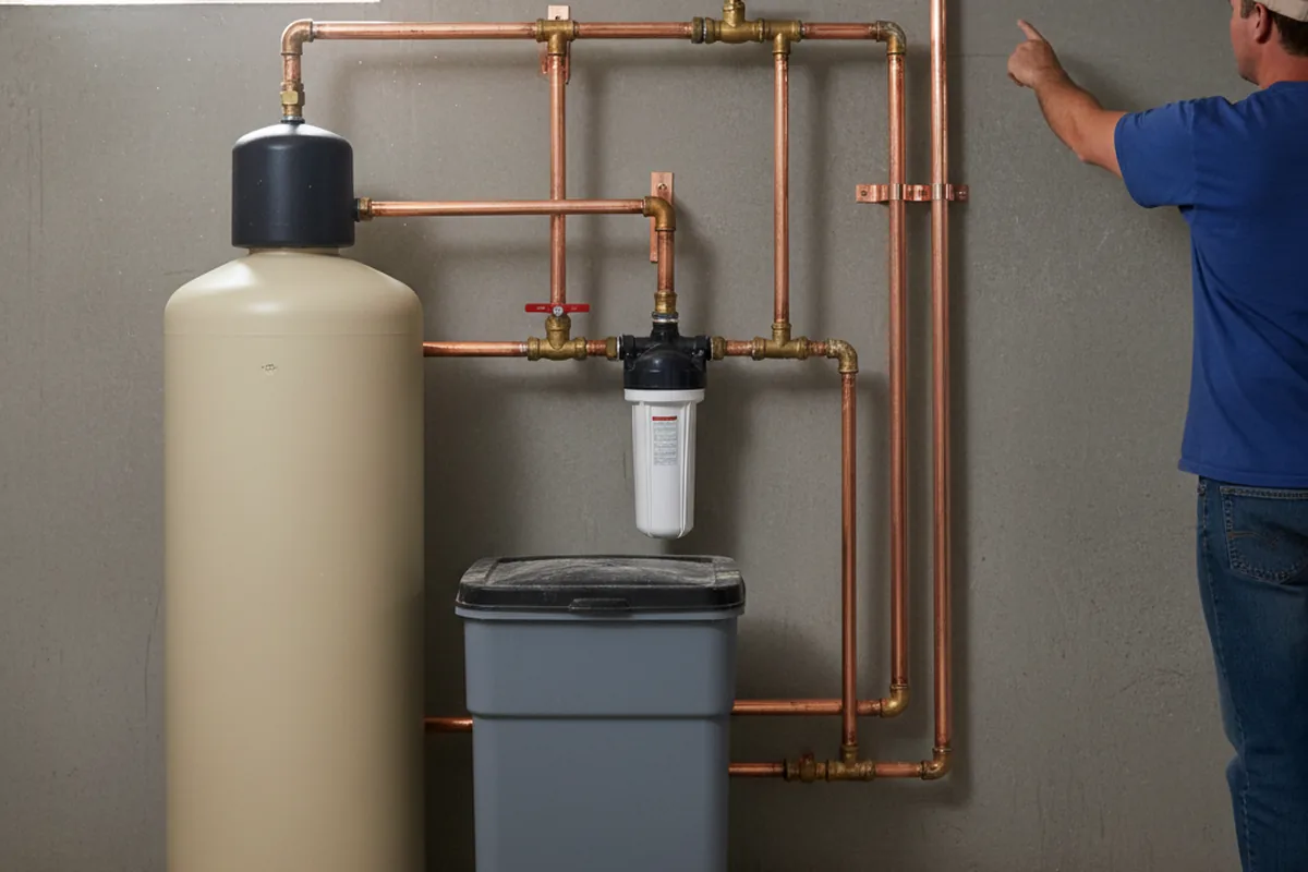Whole-house water treatment system installed in Esperance